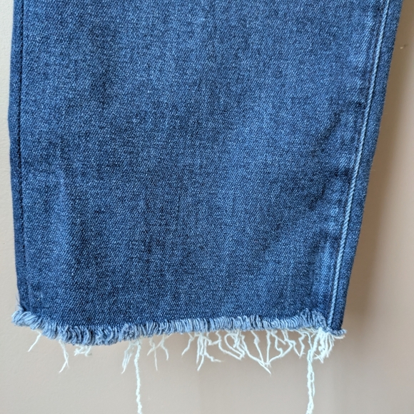 PAIGE Women's Jeans Amber 31 Raw Hem Cropped - Picture 13 of 16